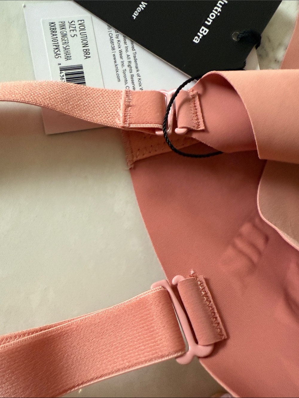 knix Evolution Bra - Pink Ginger - Picture 7 of 7